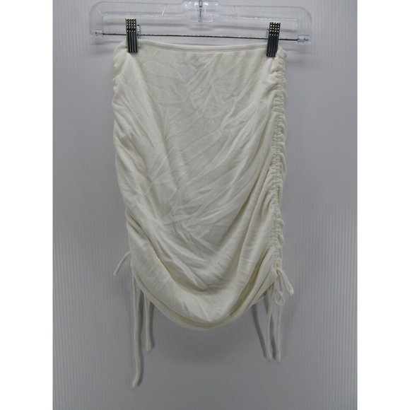 Princes s Polly Skirt 4 Straight Bodycon Sexy Bungee Ruched Pull On - Picture 5 of 8